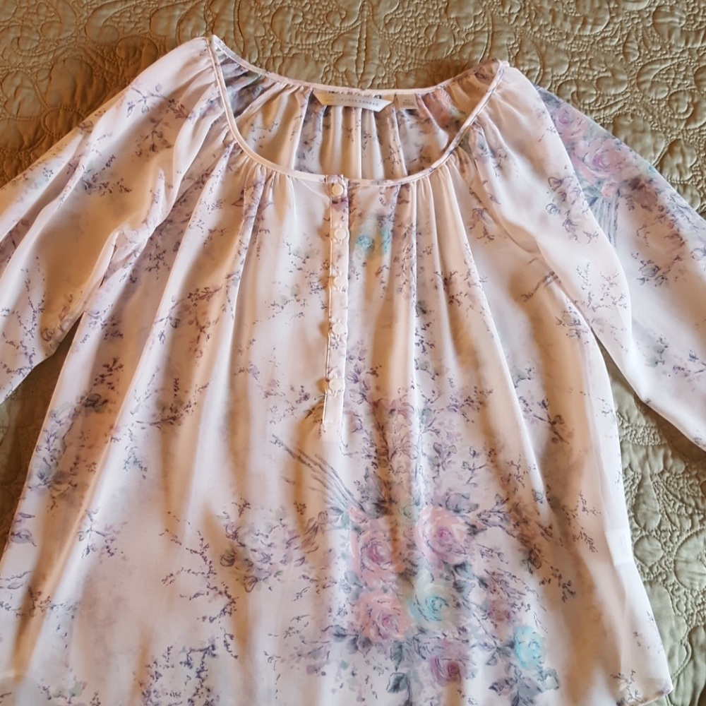 Lauren Conrad women's woven top